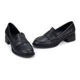Papuçcity Papuçccity Fendii 03022 Kadın Günlük Loafer Ayakkabı - Siyah