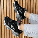Papuçcity Slzr 02753 Unisex Yüksek Taban Günlük Spor Ayakkabı - Siyah