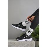 Papuçcity Slzr 03285 Unisex Günlük Spor Ayakkabı - Siyah - Beyaz