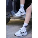 Papuçcity Slzr 03288 Unisex Günlük Spor Ayakkabı - Beyaz - Siyah