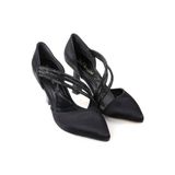 Papuçcity Sprs 02721 8 cm Topuklu Kadın Stiletto Ayakkabı - Siyah