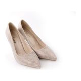 Papuçcity Sprs 02723 8 cm Topuklu Kadın Stiletto Ayakkabı - Bej