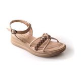 Papuçcity Sprs 02813 Kadın Günlük Sandalet - Bej