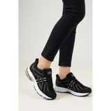 Papuçcity Wckrs 2945 Unisex Yürüyüş Koşu Günlük Spor Ayakkabı - Siyah - Beyaz