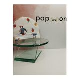 Papyonbaby0 Hayvan Desenli Bebek Bere - Beyaz - Organik & El Yapımı