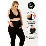 par lingerie pl Hamile Taytı Bel Ayarlı Siyah