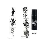 Para Ve Yaşam Spray Tattoo Geçici Dövme Yapma Seti Sprey Dövme Kiti