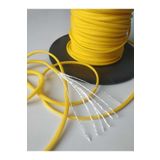 Paracord 550 4mm 7 Çekirdek Outdoor Bileklik Çadır Kamp Ipi 10 Metre 0014-10 sarı Tek Ebat