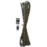 Paracord 550 4mm 7 Çekirdek Outdoor Bileklik Çadır Kamp İpi 5 metre Askeri Kamuflaj