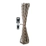 Paracord 550 4mm 7 Çekirdek Outdoor Bileklik Çadır Kamp İpi 5 metre Çöl Kamuflaj