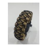 Paracord Cobra Işlemeli Model Ateş Başlatıcı + Pusulalı Survival Acil Durum Bilekliği-2