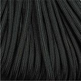 Paracord Dünyası 5 Metre Kaliteli Siyah Paracord 550 4mm 7 Çekirdek Kaliteli Paraşüt İpi Modeli