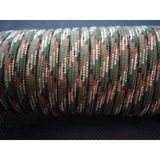 Paracord Dünyası Askeri Kamuflaj Kaliteli Paracord 7 Çekirdek Paraşüt İpi 550 4mm 5m Çok Renkli