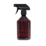 Paradise 1 Adet Spreyli Amber Renk Boş Pet Şişe 500 ml