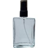 Paradise 10 Adet 100 ml Boş Parfüm Şişesi Siyah Renk Sprey Valfli 8697431704568 - Çok Renkli