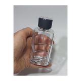 Paradise 10 Adet 100 Ml Cam Kolay Kapama Sprey Kolonya Boş Parfüm Şişe Siyah Gümüş Model Kapaklı 8697431713253