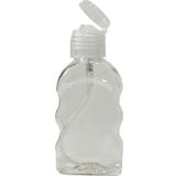 Paradise 20 Adet 50 Ml Flip Top Kapaklı Est Likit Mürekkep - Dezenfektan - Kolonya Boş Şişesi