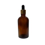 Paradise 3 Adet 100 Ml Altın Renk Damlalık Boş Şişe 100da3