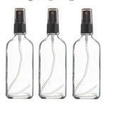 Paradise 3 Adet 50 Ml Cam Yeniden Doldurulabilir Sprey Kolonya Boş Parfüm Şişesi