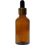 Paradise 30 ml 48 Adet Altın Renk Damlalık Boş Cam Şişe