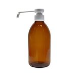 Paradise 5 adet 250 ml sprey pompalı amber renk boş cam şişe