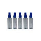 Paradise 5 Adet Sert Plastik 100Ml Boş Sprey Kolonya Dezenfektan Şişesi Mavi 86974317178