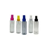 Paradise 5 Adet Sert Plastik 100ml Boş Sprey Kolonya Dezenfektan Şişesi Renkli