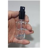 Paradise 50 adet Cam Yeniden Doldurulabilir Sprey Kolonya Parfüm Şişesi 30 ml-Boş Şişe siyah renk metal kapak