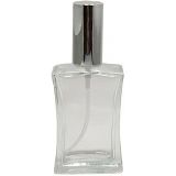 Paradise Boş Cam Şişe 50 Ml 5 Adet Gümüş Erkek Parfüm Şişesi & Valf Takım