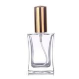 Paradise Cam Sprey Kolonya Parfüm 30 ml Valfli Boş Şişe Altın Renkli Kapak