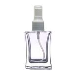 Paradise Cam Yeniden Doldurulabilir Beyaz Sprey Kolonya Parfüm Şişesi 50 Ml - Boş Şişe 1 Adet