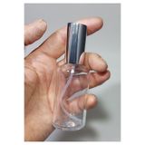 Paradise Cam Yeniden Doldurulabilir Sprey Kolonya Parfüm Şişesi 50 ml - Boş Şişe 1 Adet gümüş renk
