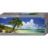 Paradise Palm 2000 Parça Panorama Puzzle