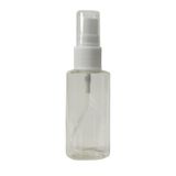 Paradise Sert Plastik 50 ml Boş Sprey Kolonya Dezenfektan Şişesi + Valf 10 Adet