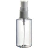 Paradise Sert Plastik 50 ml Boş Sprey Kolonya Dezenfektan Şişesi + Valf 50 Adet