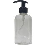 Paradise Sert Plastik 500 ml Boş Sprey Kolonya Dezenfektan Şişesi, Sıvı Sabun Pompalı 10 Adet