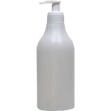 Paradise Sert Plastik 500ML Boş Sprey Kolonya Dezenfektan Şişesi + Sıvı Sabun Pompalı 2 Adet