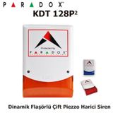 Paradox KDT PS-128P1 Dinamik Flaşörlü Piezzo Harici Siren