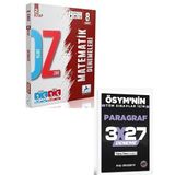 Paraf 2024 8. Sınıf Matematik Orta Zor Branş Deneme+ EVP Akademi Paragraf