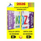 Paraf 2026 Lgs Fen Bilimleri 1-2.Kitap 36 Deneme Sınavı + Android Kalem + Kolay-Orta-Zor Yeni Nesil