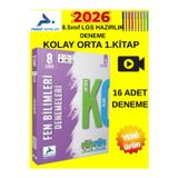 Paraf 2026 Lgs Fen Bilimleri 1.Kitap 16 Deneme Sınavı + Tablet Kalem + Kolay-Orta Seviye Denemesi