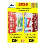 Paraf 2026 Lgs Matematik 1-2.Kitap 32 Deneme Sınavı + Tablet Kalem + Kolay-Orta-Zor Sınav Formatı