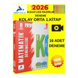 Paraf 2026 Lgs Matematik 1.Kitap 16 Deneme Sınavı +Android Kalem+ Kolay-Orta Seviye Tam Takım