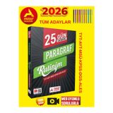 Paraf 2026 Paragraf 25 Günde Deneme Rutinim Güncel Müfredat Tyt Kpss Ales Planlı Çalışma