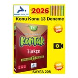 Paraf 2026 Tyt Türkçe Kontak Konu Takip Denemeleri Konu Konu 13 Deneme - Video Çözümlü