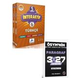 Paraf 2027 5. Sınıf İnteraktif Türkçe+ EVP Akademi Paragraf