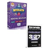 Paraf 2027 6. Sınıf İnteraktif Sosyal Bilgiler Etkinlikli Çalışma Kitabı 2 Modül+ EVP Akademi Paragraf