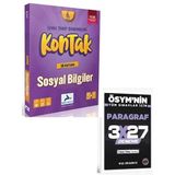 Paraf 2027 6. Sınıf Kontak Sosyal Bilgiler Denemeleri+ EVP Akademi Paragraf