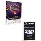 Paraf 2027 6. Sınıf Matematik 15 li Elit Karma Konu Sıralı Denemeleri+ EVP Akademi Paragraf