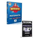 Paraf 2027 8. Sınıf İnteraktif Matematik Soru Bankası+ EVP Akademi Paragraf
